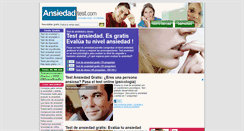 Desktop Screenshot of ansiedadtest.com